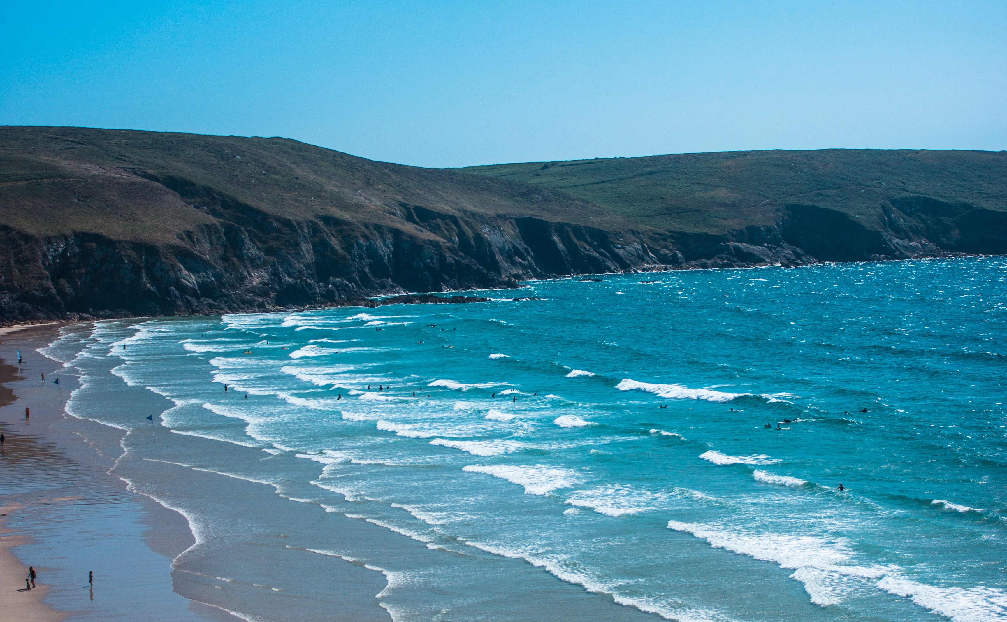 Plage de la baie des trepasses